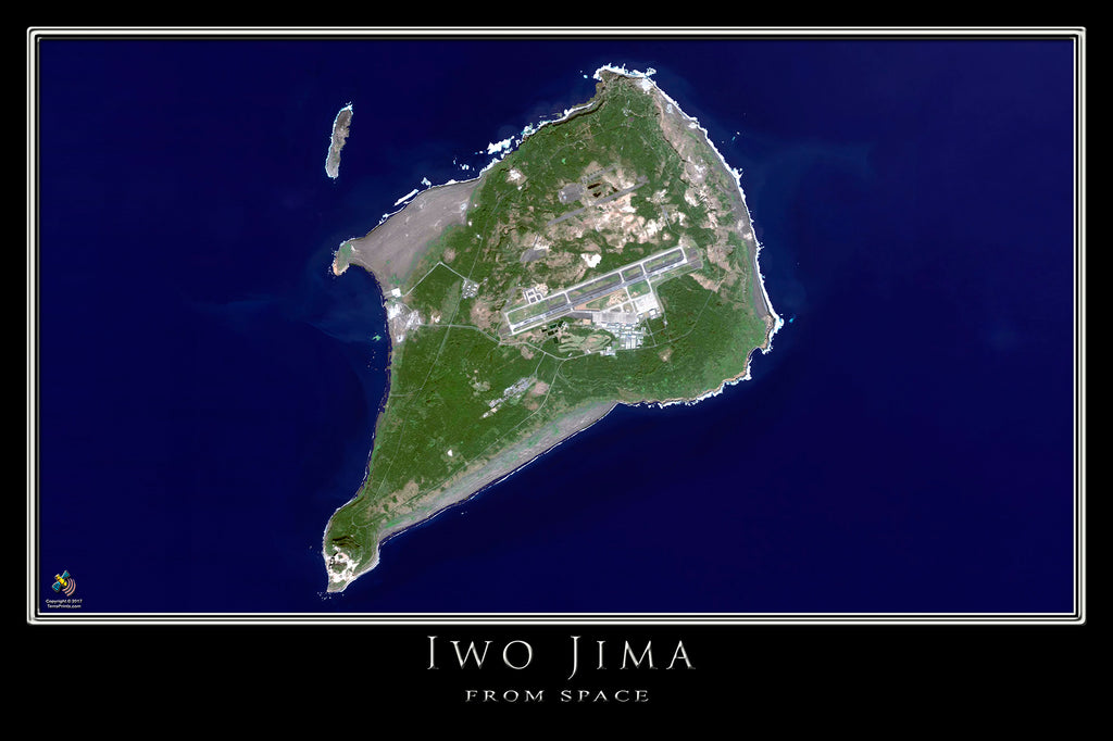 Iwo Jima Japan Map