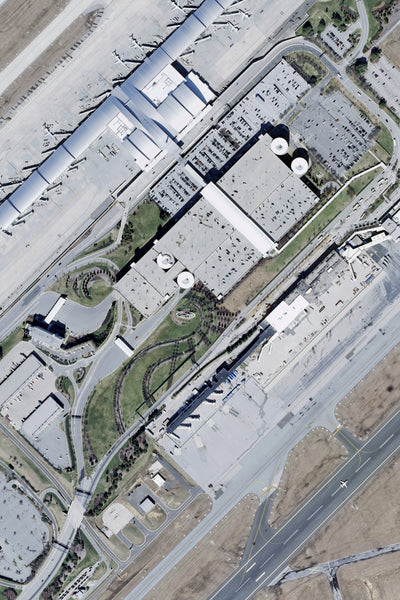 Raleigh-Durham Intl Airport North Carolina Satellite ...