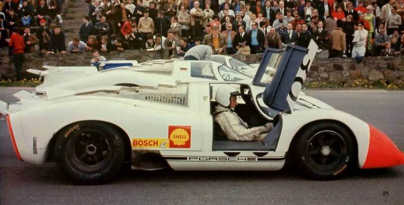 Porsche 917 at Spa 1000 km. 1969