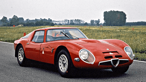1963 Alfa Romeo Giulia TZ2 Zagato