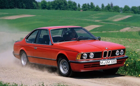 BMW 635 CSi period press photo