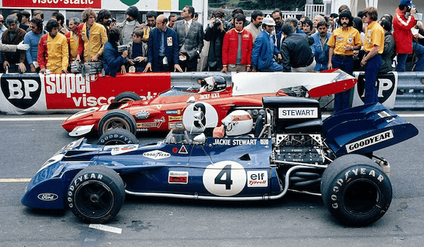 Jackie Stewart Tyrell 002 1970