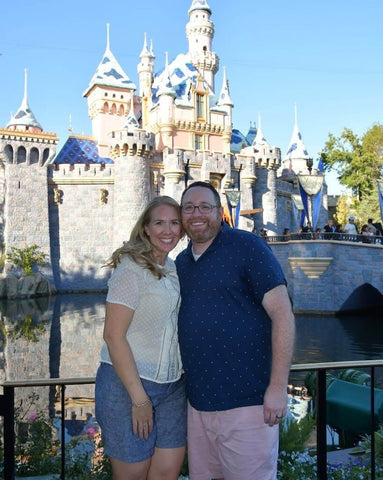 Steve and Debbie at Sleeping Beauty Castle 2019