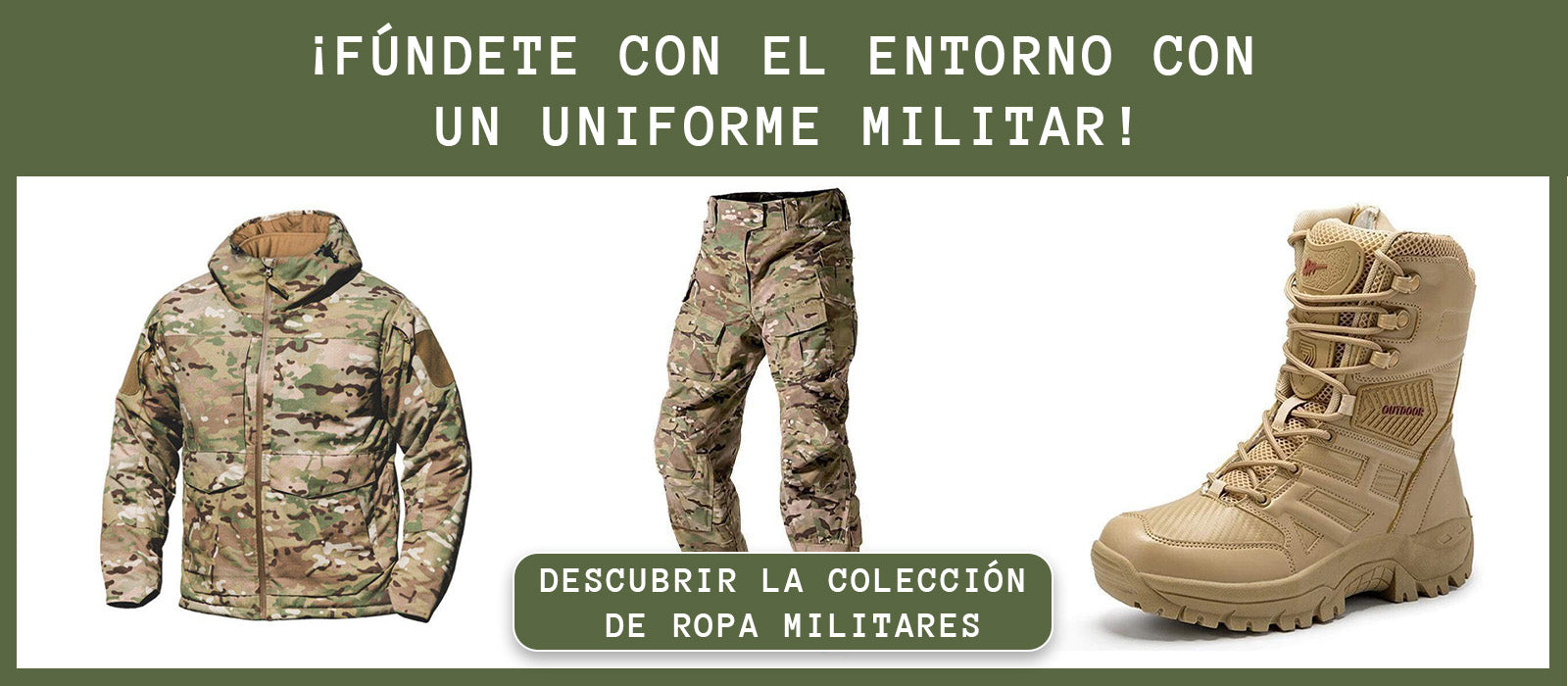 Colección de Ropa Militares