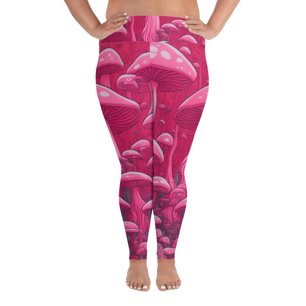 All-Over Print Plus Size Leggings