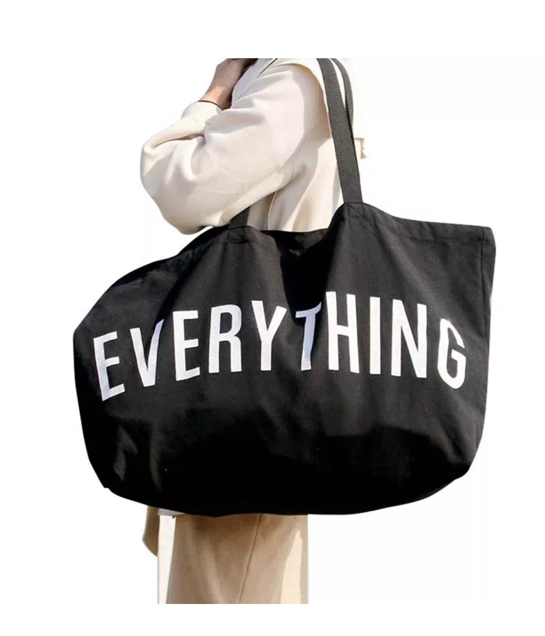 The Extra Large Tote in Black