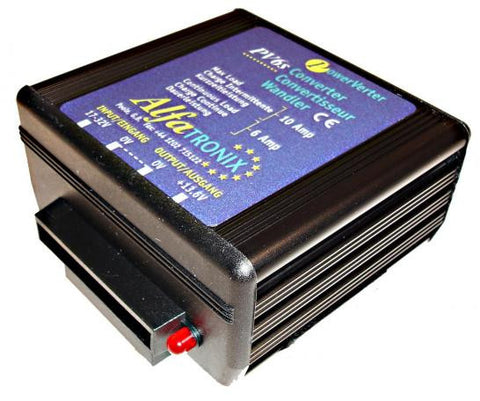45 amp power converter with battery charger