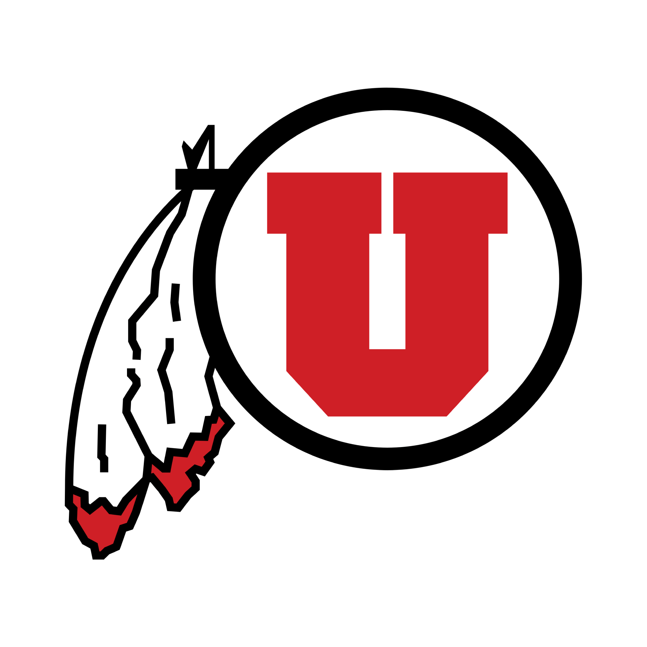 University of Utah Pickleball Paddle