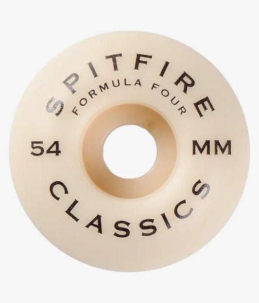 RUOTE SKATEBOARD SPITFIRE CLASSICS SILVER F4 97D 54MM