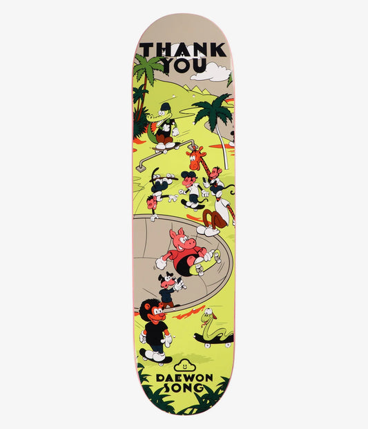 TAVOLA SKATEBOARD THANK YOU TOREY PUDWILL SKATE OASIS DECK 8"