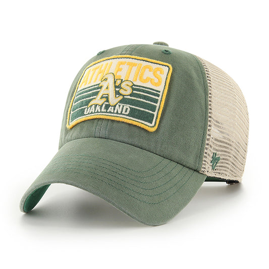 47 Cappellino Four Stroke Clean Up Oakland Athletics - bottle green