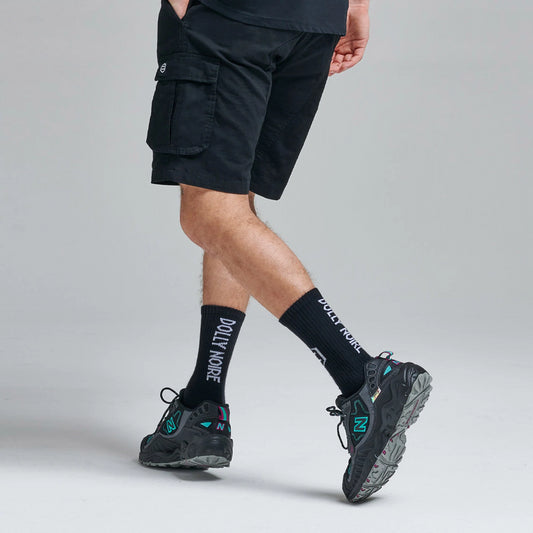 DOLLY NOIRE - Short Cargo Ripstop Black