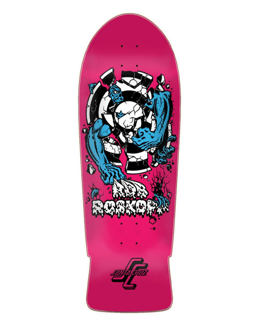 SANTA CRUZ - Skateboard Deck 10.25in x 30.03in Stranger Things Roskopp Demogorgon