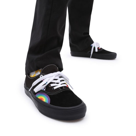 VANS - Authentic PRIDE Skate SHOES BLACK