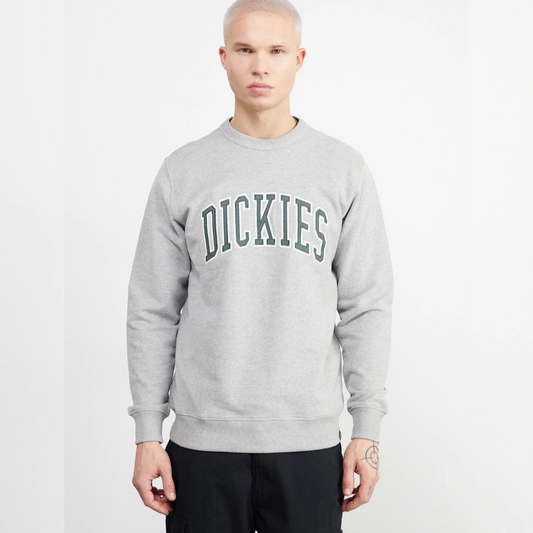 DICKIES - FELPA AITKIN grey/dark forest