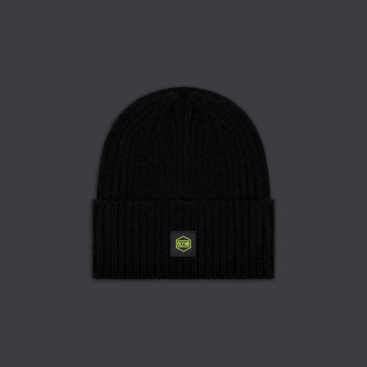 DOLLY NOIRE - Logo Label Beanie Black/Yellow