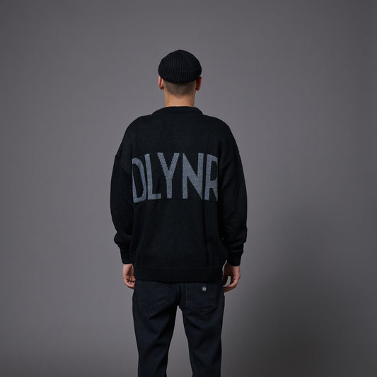 DOLLY NOIRE - LOGO SWEATER BLACK