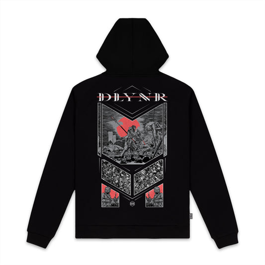 DOLLY NOIRE - Mordred Hoodie Black