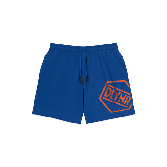 DOLLY NOIRE - Logo Swimshorts Blue