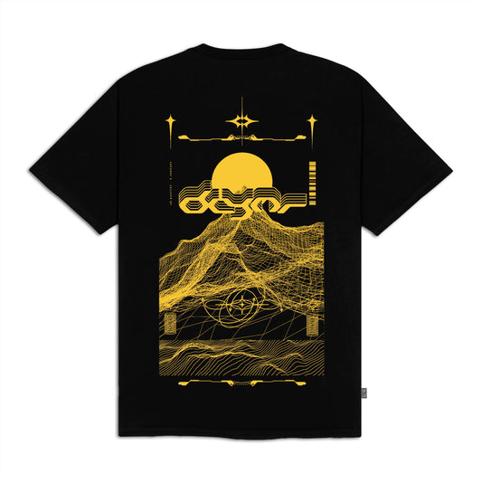 DOLLY NOIRE - Cyber Dune Tee Black