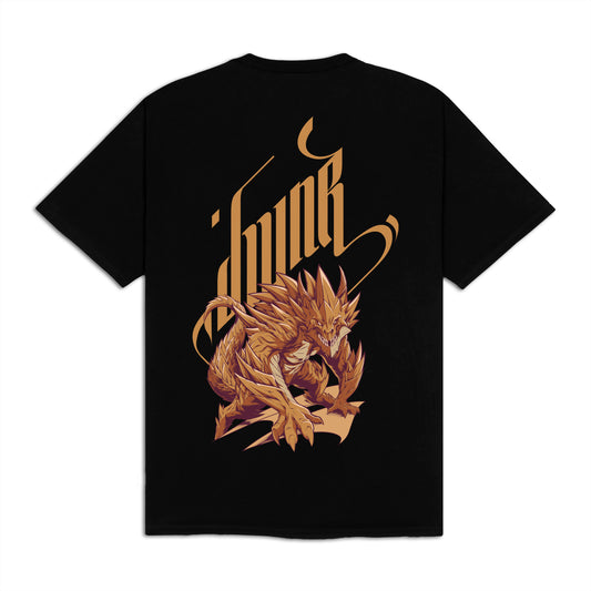 DOLLY NOIRE - Desert Dragon Tee Black