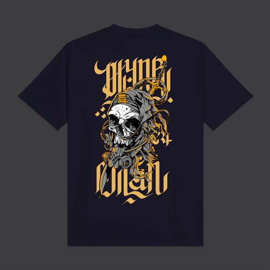 DOLLY NOIRE - Desert Skull Tee Blue