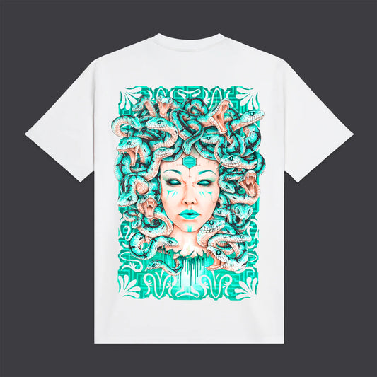 DOLLY NOIRE - Medusa Tee White