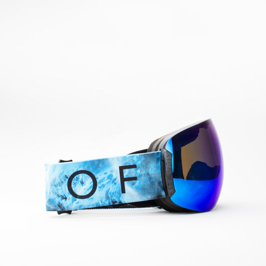 OUT-OF - Maschera da Snowboard_Open Discovery Blue MCI Bonus Storm