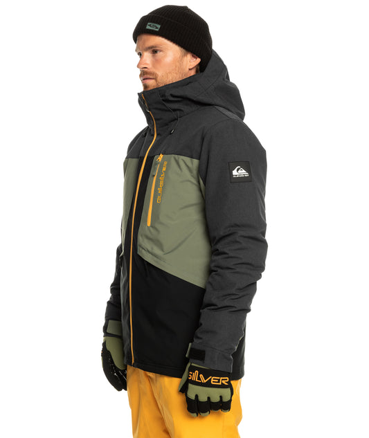 QUIKSILVER - Giacca snow Dawson Jk - true black