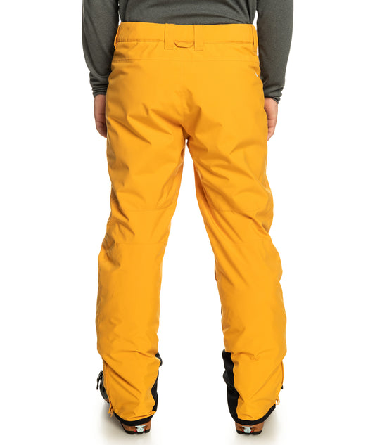 QUIKSILVER QS Pantalone snow Boundry Pt - mineral yellow