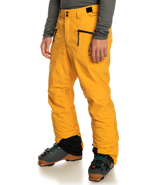 QUIKSILVER - QS Pantalone snow Boundry Pt - mineral yellow