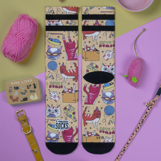 AMERICAN SOCKS - Signature KITTENS - Mid High Socks