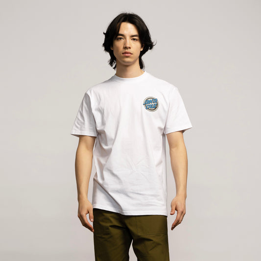 SANTA CRUZ - Dressen Rose Crew One - White