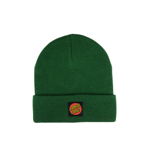 SANTA CRUZ STRIPE Classic Label Beanie Malachite