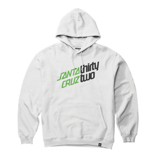 THIRTY TWO - 32 X SANTA CRUZ PULLOVER - WHITE