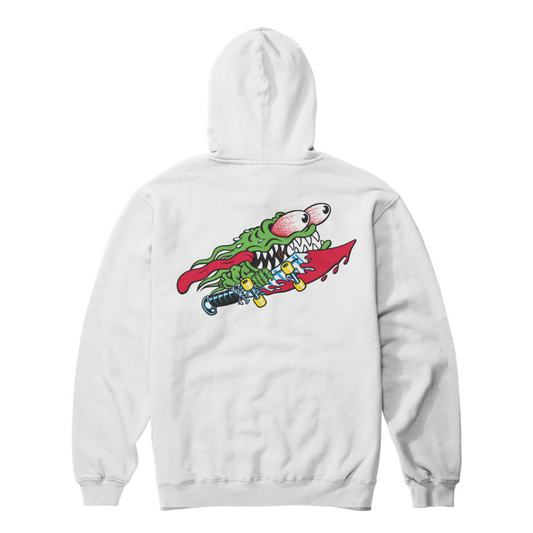 THIRTY TWO - 32 X SANTA CRUZ PULLOVER - WHITE