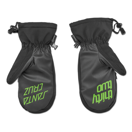 THIRTY TWO - SANTA CRUZ X CORP MITT - BLACK/GREEN