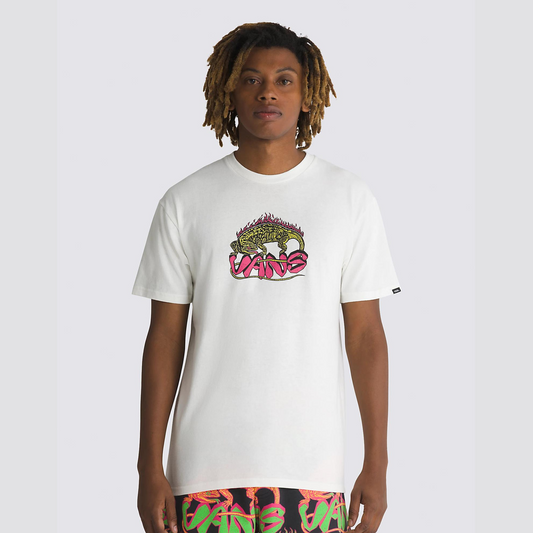 VANS - T-SHIRT FIERY FRIENDS WHITE