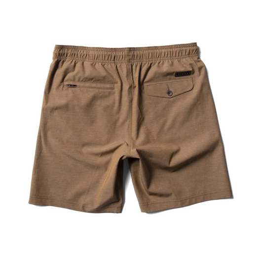 VISSLA - Hemp No See Ums Eco 18" Elastic Walkshort-RUB