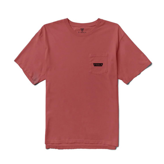 VISSLA - Stacks Premium PKT Tee-BRK