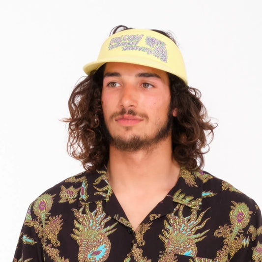 VOLCOM - FA TETSUNORI VISOR - AURA YELLOW