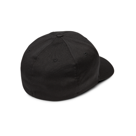 VOLCOM_FULL STONE FLEXFIT HAT	BLK	BLACK