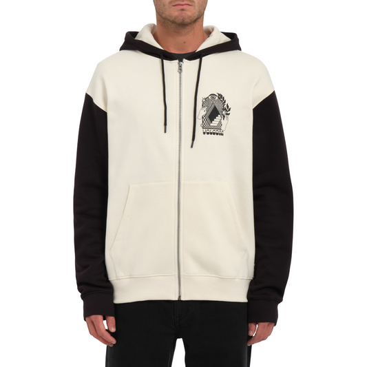 VOLCOM WATANITE ZIP FLEECE	DWH	DIRTY WHITEw