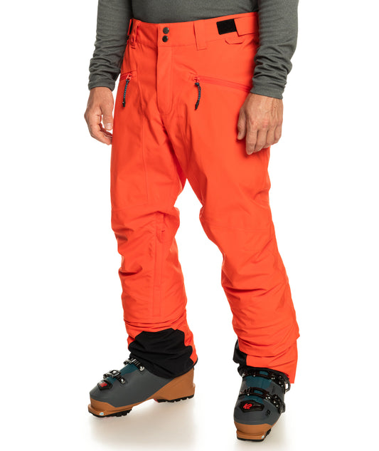 QUIKSILVER - QS Pantalone snow Boundry Pt - grenadine