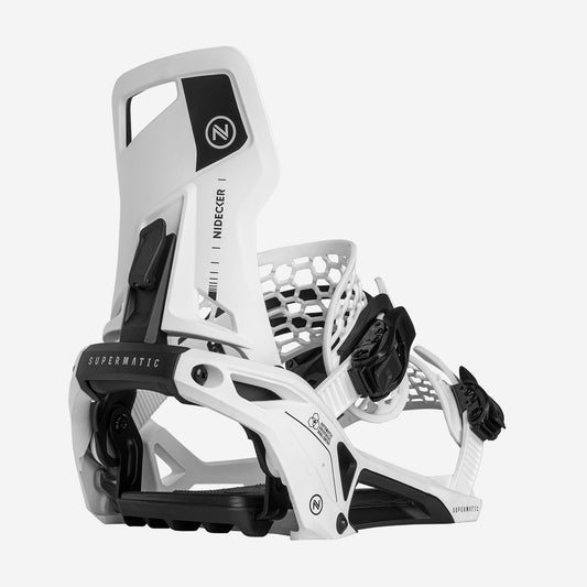 NIDECKER - Attacco da snowboard SUPERMATIC White