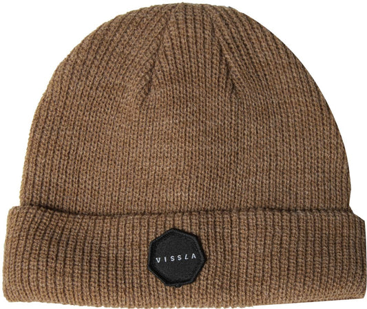 VISSLA Trimline Beanie BROWN