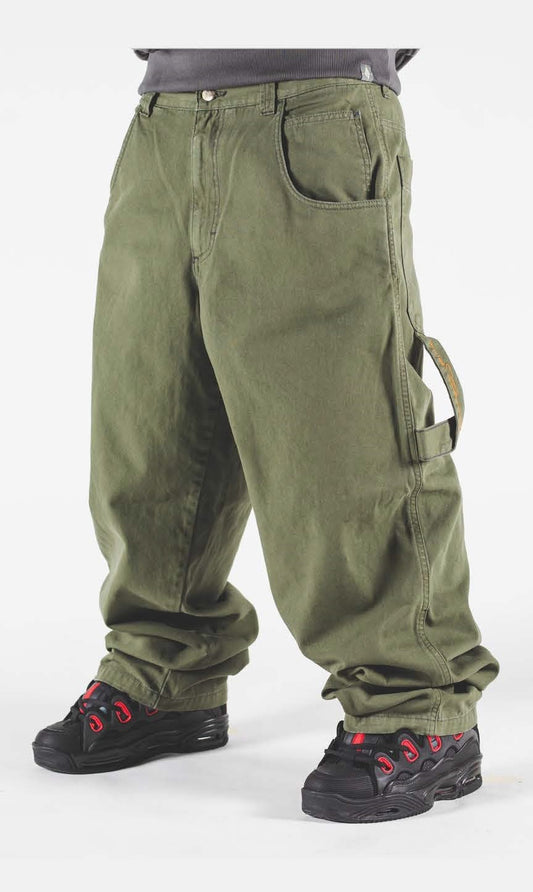 BLUESKIN - PANT. BAGGY RICAMO Rame LUNGO