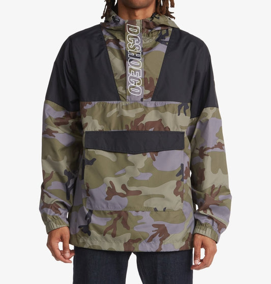 DC SHOES Wreckin - Anorak impermeabile da Uomo