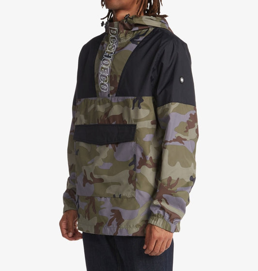 DC SHOES Wreckin - Anorak impermeabile da Uomo