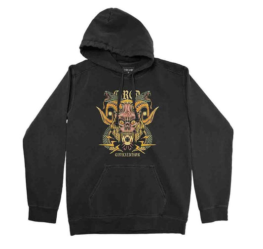 CIRCA Hoodie CIVILIZATION - Black